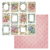 Blooms Paper - Willow & Sage - Bo Bunny
