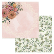 Flowers Paper - Willow & Sage - Bo Bunny