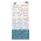 #01 Cardstock Stickers - You Can Be Anything - P13