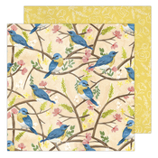 Birds and Branches Paper - Antique Garden - K & Company