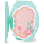 Label Card Fold-A-Long Thinlits Dies - Sizzix