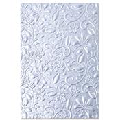 Lacey 3-D Textured Impressions Embossing Folder - Sizzix