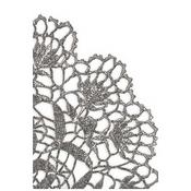 Doily Texure Fades Embossing Folder By Tim Holtz - Sizzix