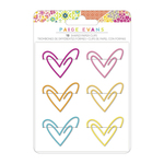 Splendid Heart Shaped Paper Clips - Paige Evans - PRE ORDER