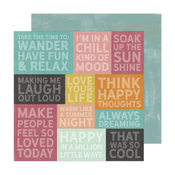 Happy Thoughts Paper - Sun Chaser - Heidi Swapp