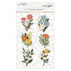 Live and Let Grow Layered Floral Stickers - Jen Hadfield