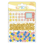 Especial Mixed Enamel Dots, Sequins and Mini Pom Poms - Obed Marshall