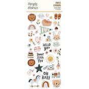 Boho Baby Puffy Stickers - Simple Stories - PRE ORDER