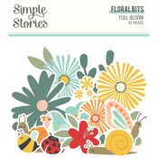 Full Bloom Floral Bits & Pieces - Simple Stories