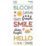 Full Bloom Foam Stickers - Simple Stories - PRE ORDER