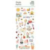 Full Bloom Puffy Stickers - Simple Stories