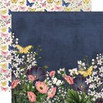 Grace & Beauty Paper - Simple Vintage Indigo Garden - Simple Stories - PRE ORDER