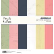Simple Vintage Indigo Garden 12x12 Basics Kit - Simple Stories