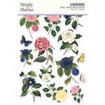 Simple Vintage Indigo Garden Sticker Book - Simple Stories