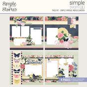 Simple Vintage Indigo Garden Simple Pages Page Kit - Simple Stories