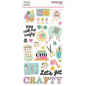 Let's Get Crafty 6x12 Chipboard - Simple Stories