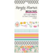 Let's Get Crafty Washi Tape - Simple Stories