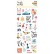 Celebrate! Puffy Stickers - Simple Stories - PRE ORDER