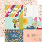 4x6 Elements Paper - Summer Lovin' - Simple Stories - PRE ORDER