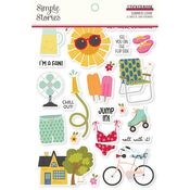 Summer Lovin' Sticker Book - Simple Stories - PRE ORDER
