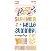 Summer Lovin' Foam Stickers - Simple Stories - PRE ORDER