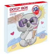 Koala Cream - Diamond Dotz Diamond Art Box Kit 8.6"X8.6"