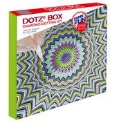 Optical Illusion - Diamond Dotz Diamond Art Box Kit 8.6"X8.6"