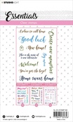 Nr. 180, Sentiments/Wishes - Home - Studio Light Essentials Clear Stamps