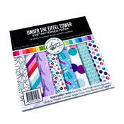 Under the Eiffel Tower Patterned Paper - Catherine Pooler