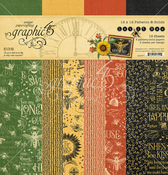 Let it Bee 12x12 Patterns & Solid Pack - Graphic 45