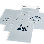 Floral Envelope Layering Stencil - Pinkfresh Studio