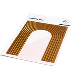 Arch Backdrop Hot Foil Plate - Pinkfresh Studio
