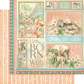 Born to be Wild Paper - Wild & Free - Graphic 45