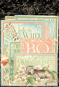 Wild & Free Journaling Cards - Graphic 45