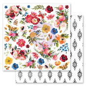 All The Flowers Paper - Painted Floral - Prima
