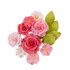 Painted Floral Rosy Hues Flowers - Prima