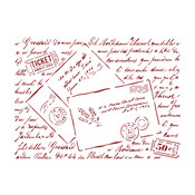 Letters Stencil - Provence - Stamperia - PRE ORDER