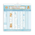 Daydream 12x12 Blue Backgrounds Selection Paper Pad - Stamperia