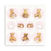 Daydream 12x12 Pink Backgrounds Selection Paper Pad - Stamperia
