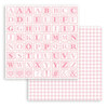 Daydream 12x12 Pink Backgrounds Selection Paper Pad - Stamperia