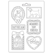 Frame & Quotes A4 Soft Mould - Daydream - Stamperia - PRE ORDER
