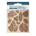 Leaves Decorative Chips - Romantic Garden House - Stamperia - PRE ORDER