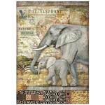 Elephant Rice Paper - Savana - Stamperia - PRE ORDER
