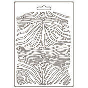 Zebra Pattern A5 Soft Mould - Savana - Stamperia