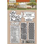 Graffiti Rubber Stamp - Savana - Stamperia