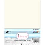 Ivory Extra Smooth A4 Cardstock Pack Of 10