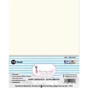 Ivory Extra Smooth A4 Cardstock Pack Of 10