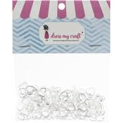 Heart Assorted - Water Droplet Embellishments - Dress My Craft