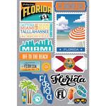 Florida Jet Setters 3.0 State Dimensional Stickers - Reminisce