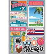 Hawaii Jet Setters 3.0 State Dimensional Stickers - Reminisce